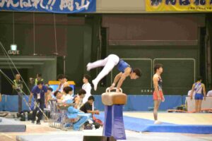 体操競技成年男子決勝（愛知県選手）