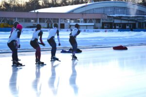 決勝前の公式練習⑤