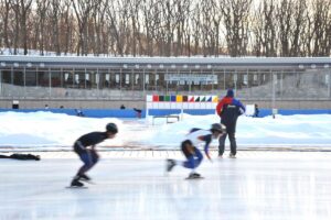 決勝前の公式練習①