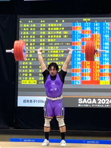 181キロを挙げる持田龍之輔＝7日、歴史と文化の森公園　炎の博記念堂